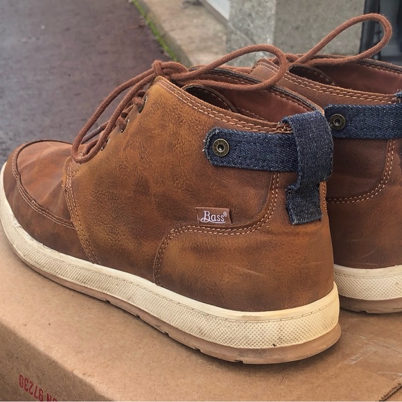 G.H. Bass Atwater 713288-BRTN Mens Brown Mid Top Lace Up Chukkas Boots SIZE 13 - Picture 7 of 10